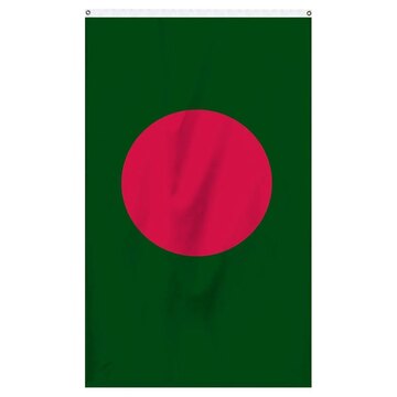 The flag of Bangladesh